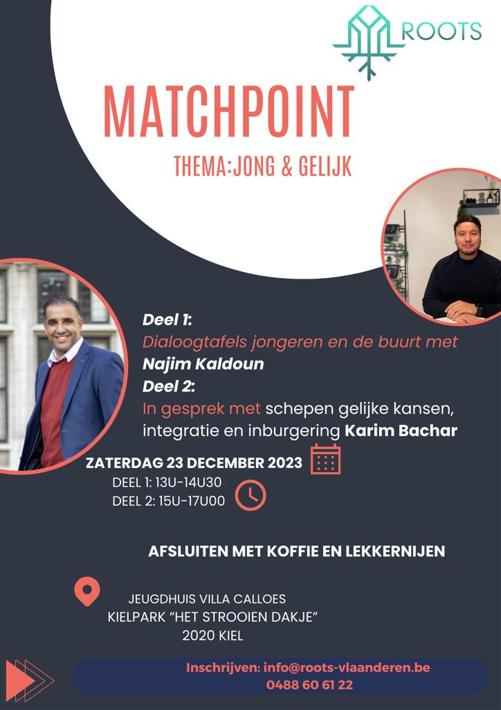 Matchpoint - ROOTS Vlaanderen